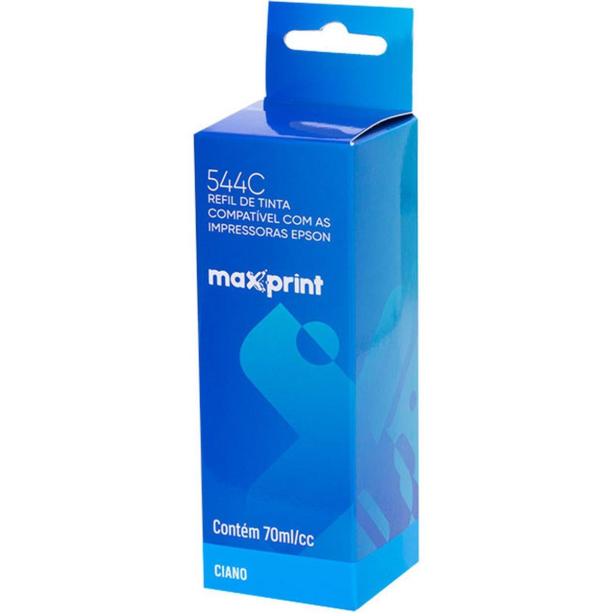 Refil de Tinta Epson Compatível 544C Ciano 70 ml - Maxprint - Imagem 3